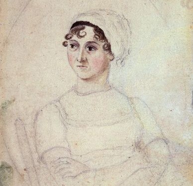 NPG 3630; Jane Austen by Cassandra Austen